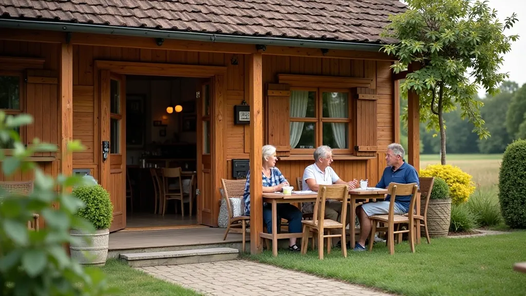 Vietējā kafejnīca Talsu apkārtnē
